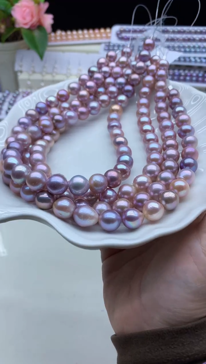 【闪购商品】淡水珍珠颈饰未镶嵌淡水珍珠项链多样性发其一