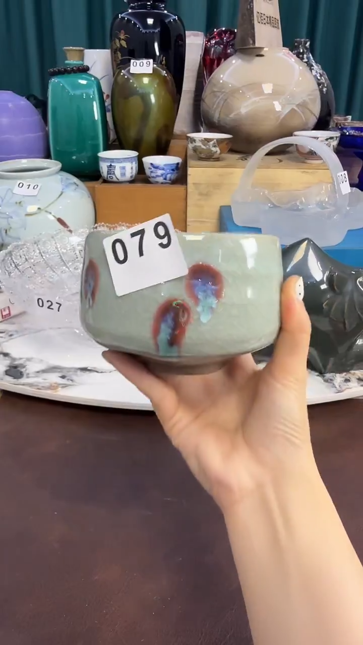 079唐津烧碗。。。。
