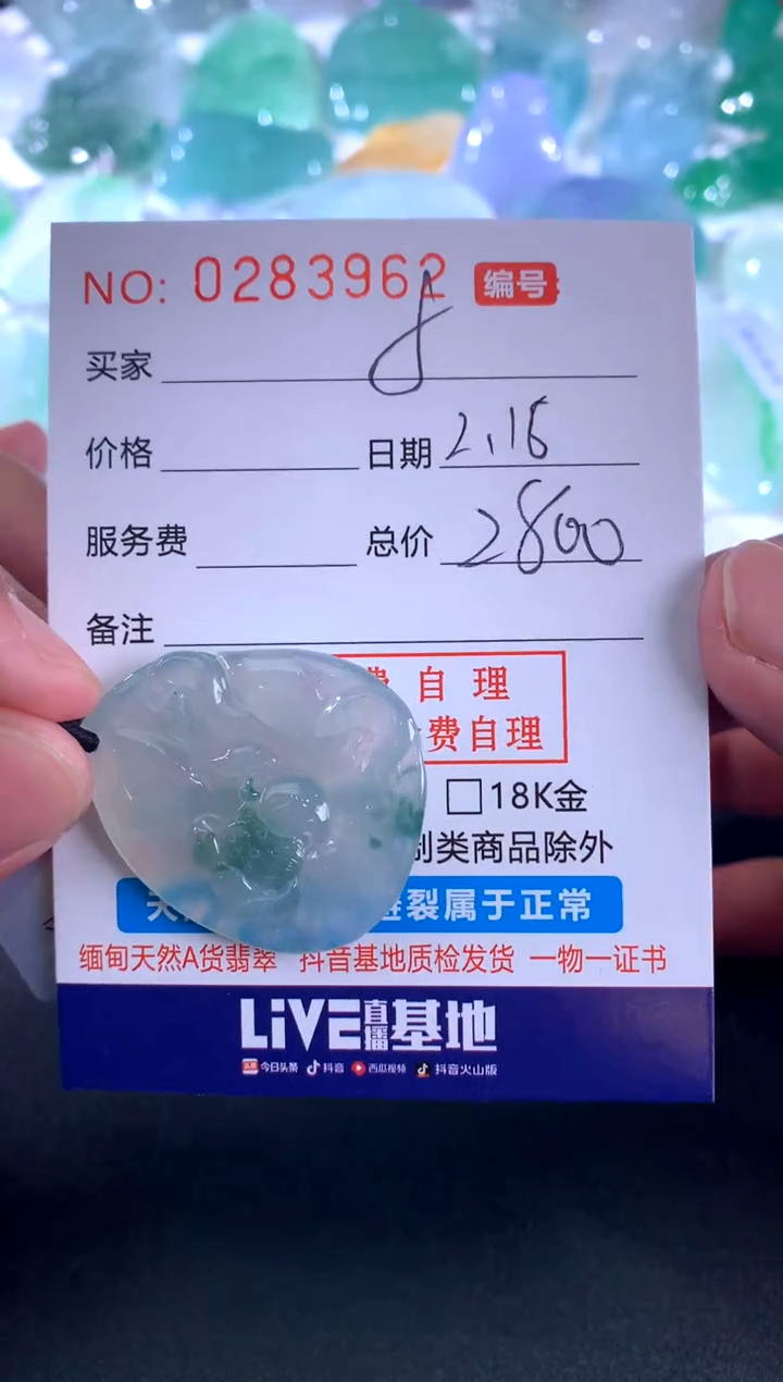 【闪购商品】翡翠颈饰未镶嵌好好