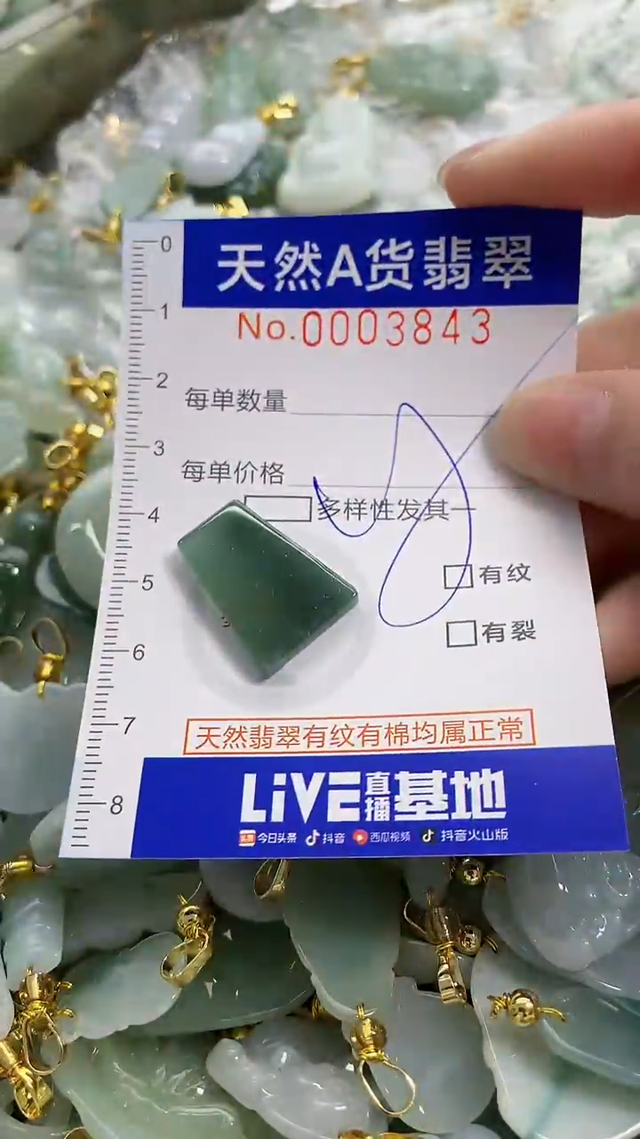 颈饰未镶嵌翡翠天然A货翡翠