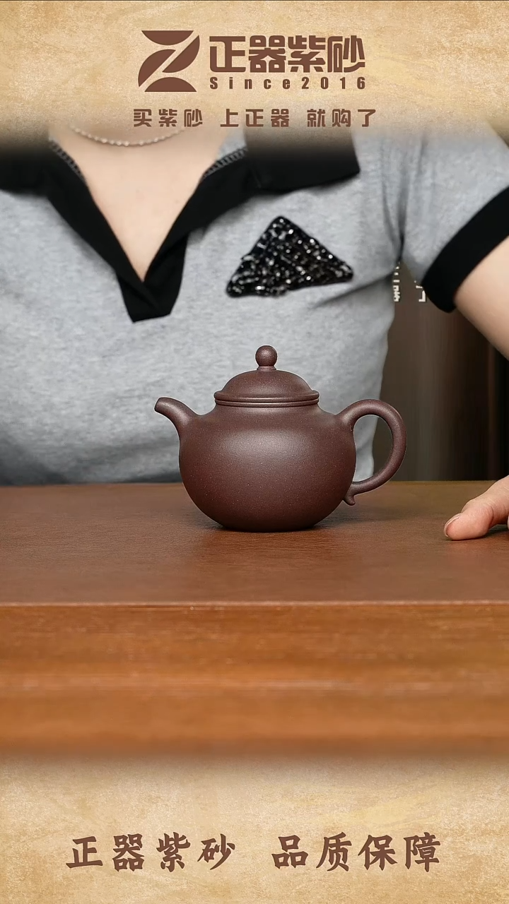 茶壶紫砂范兆丰老师 秋水 底槽清230CC