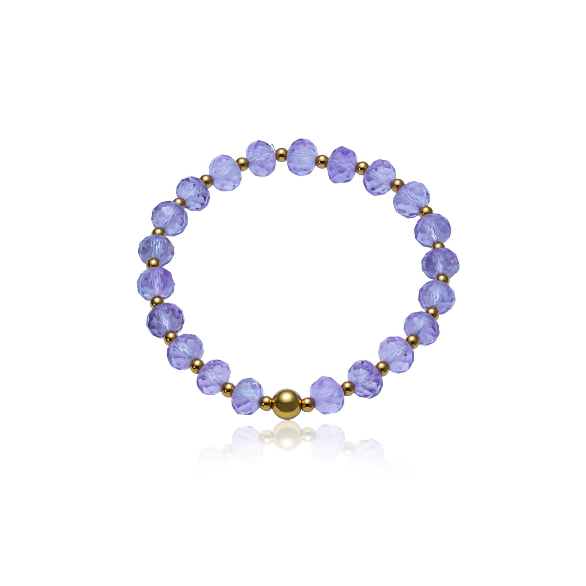 【紫韵幻光】 精致气质轻奢经典简约DIY手串手链OP20484