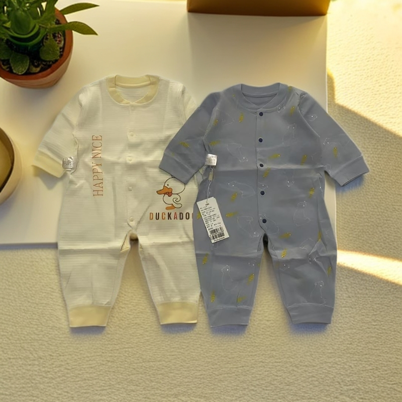 小贝壳开档哈衣（发2件）