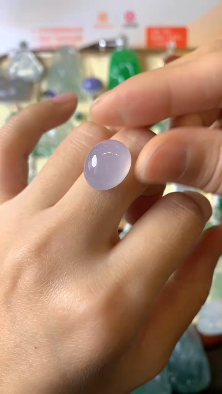 【闪购商品】定制翡翠未镶嵌1裸玉（客户意向镶嵌）