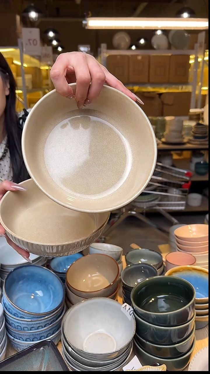 瓷148外贸尾货窑变釉下彩默外微瑕