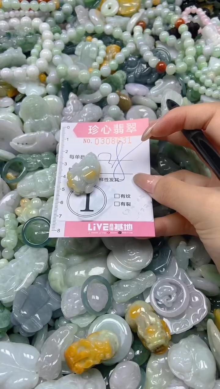 翡翠未镶嵌颈饰闪购0308631