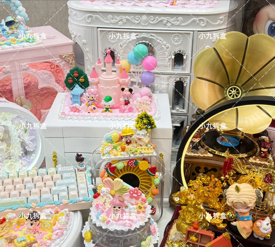 创意奶油胶改娃手工潮玩礼物网红创意饰品家用实用