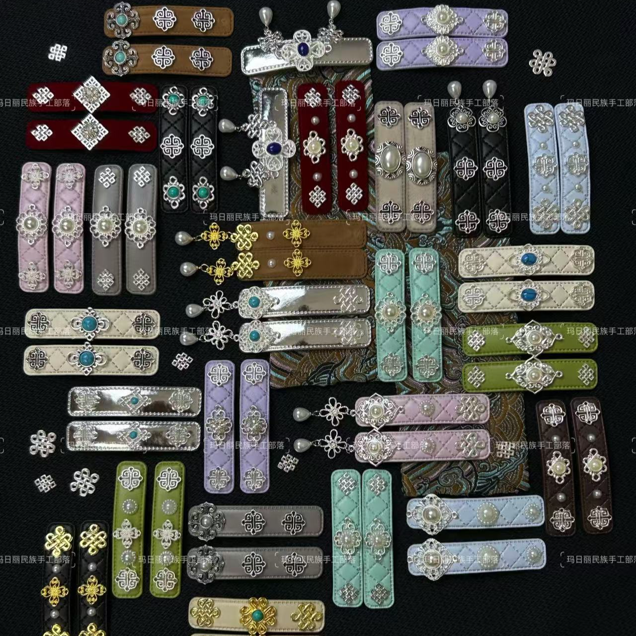 纯手工定制发夹（不退不换）慎拍！