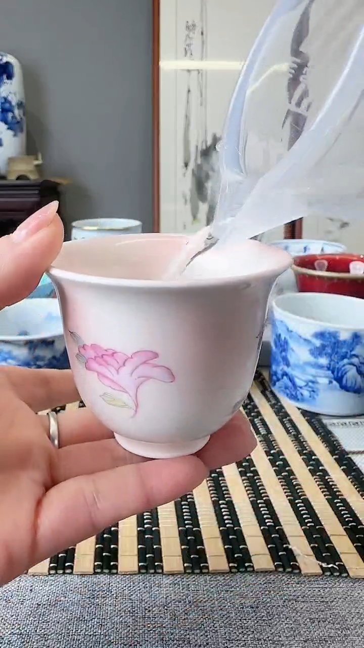 【闪购商品】摆件景德镇手工手绘杯子