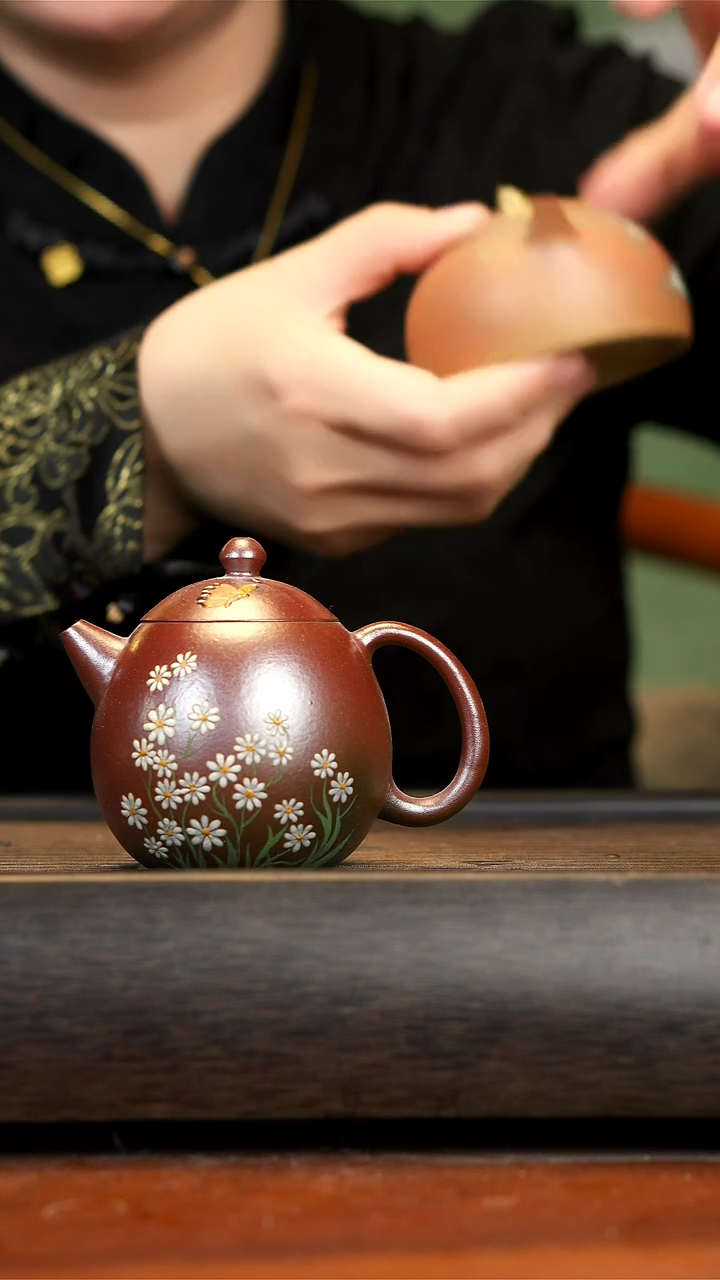 【闪购商品】紫砂茶壶念一紫砂 柴烧  龙旦