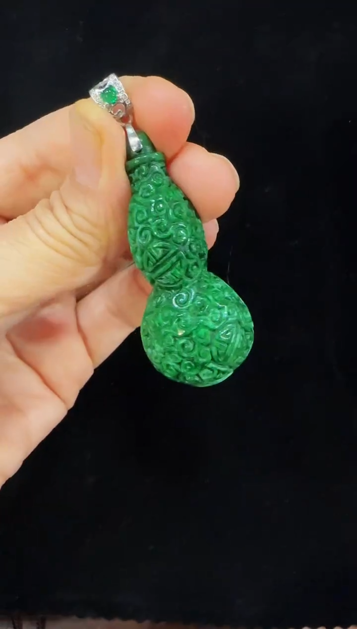 颈饰未镶嵌翡翠国风