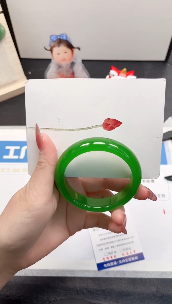 【闪购商品】石英质玉手镯未镶嵌245-56