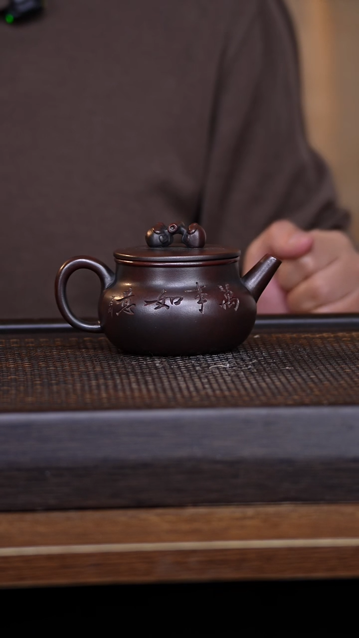 茶壶紫砂宜兴手工原矿紫砂壶001