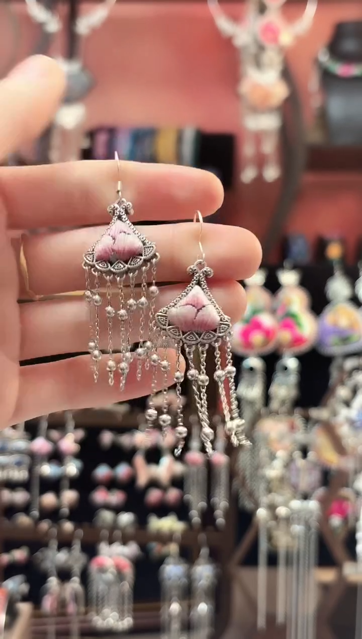 织绣 云织谣民族风精美饰品   34