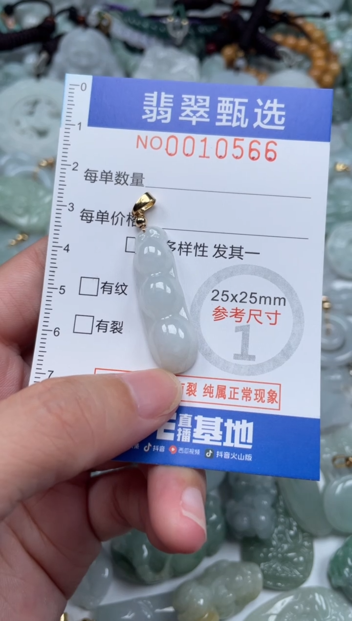 颈饰未镶嵌翡翠10566