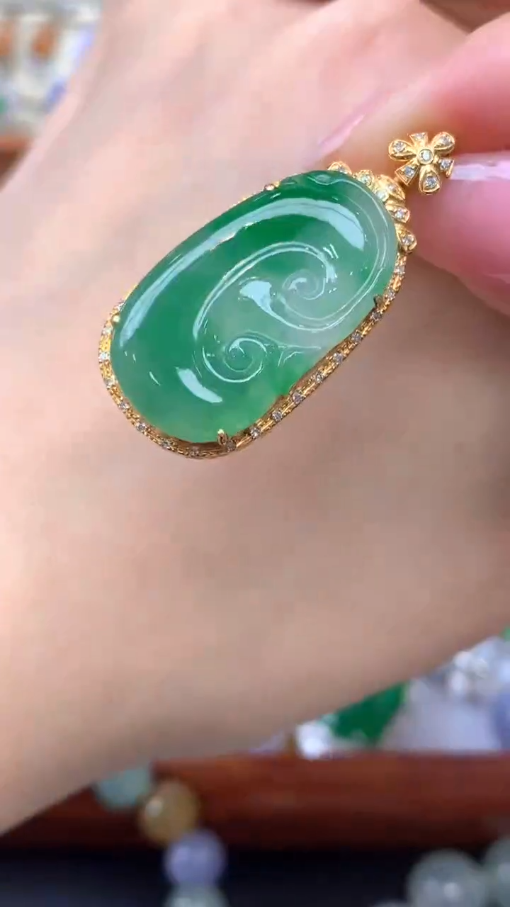 【闪购商品】翡翠颈饰未镶嵌320-天然翡翠