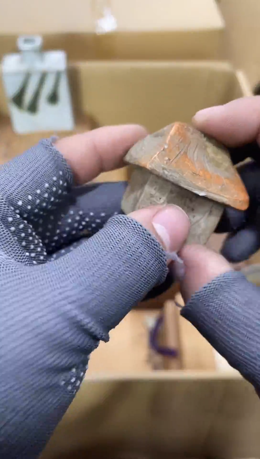 香盒如图所示 阁集工艺品