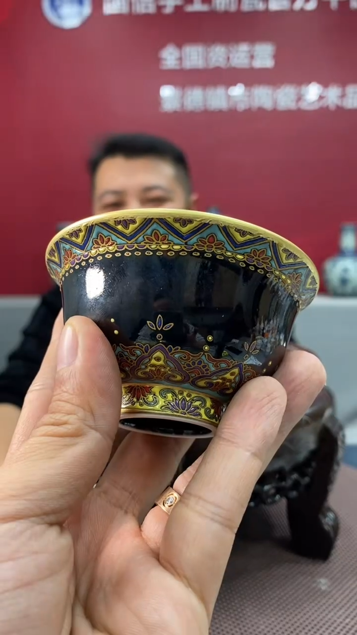 陶瓷b361景德镇瓷器一件