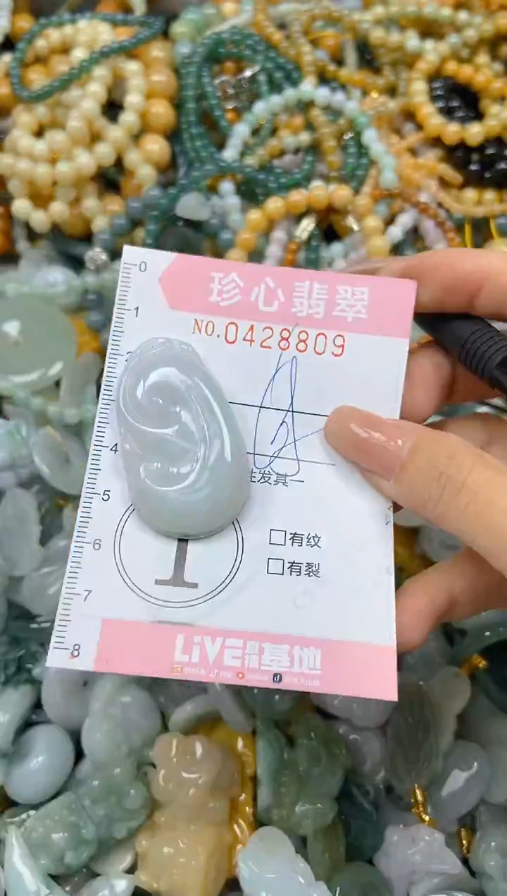 颈饰未镶嵌翡翠闪购0428809