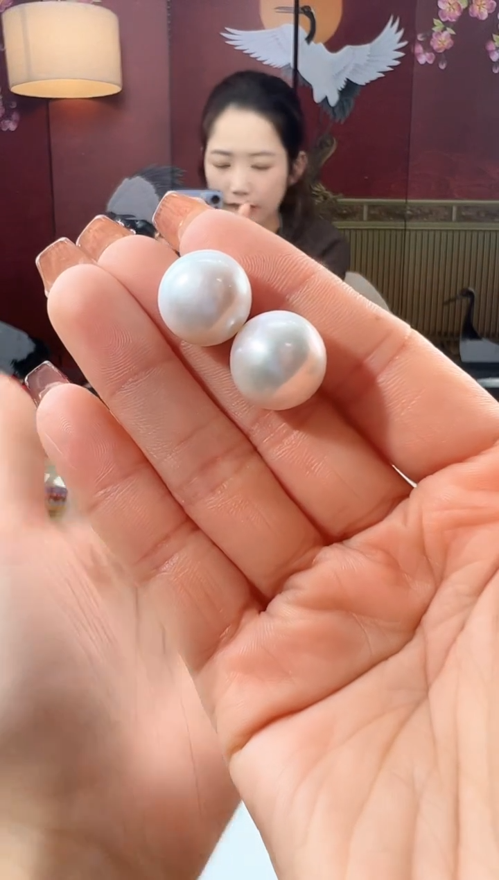 【闪购商品】淡水珍珠耳饰银S925镶嵌KT24102323