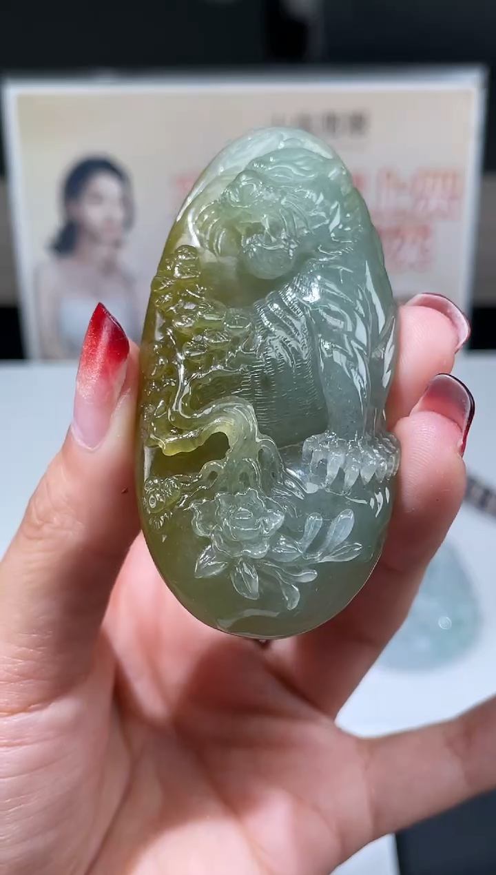 【闪购商品】定制翡翠未镶嵌不退不换CMH1件-A