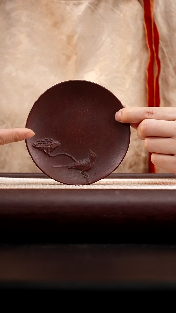 壶承紫砂老紫泥小鸟壶承