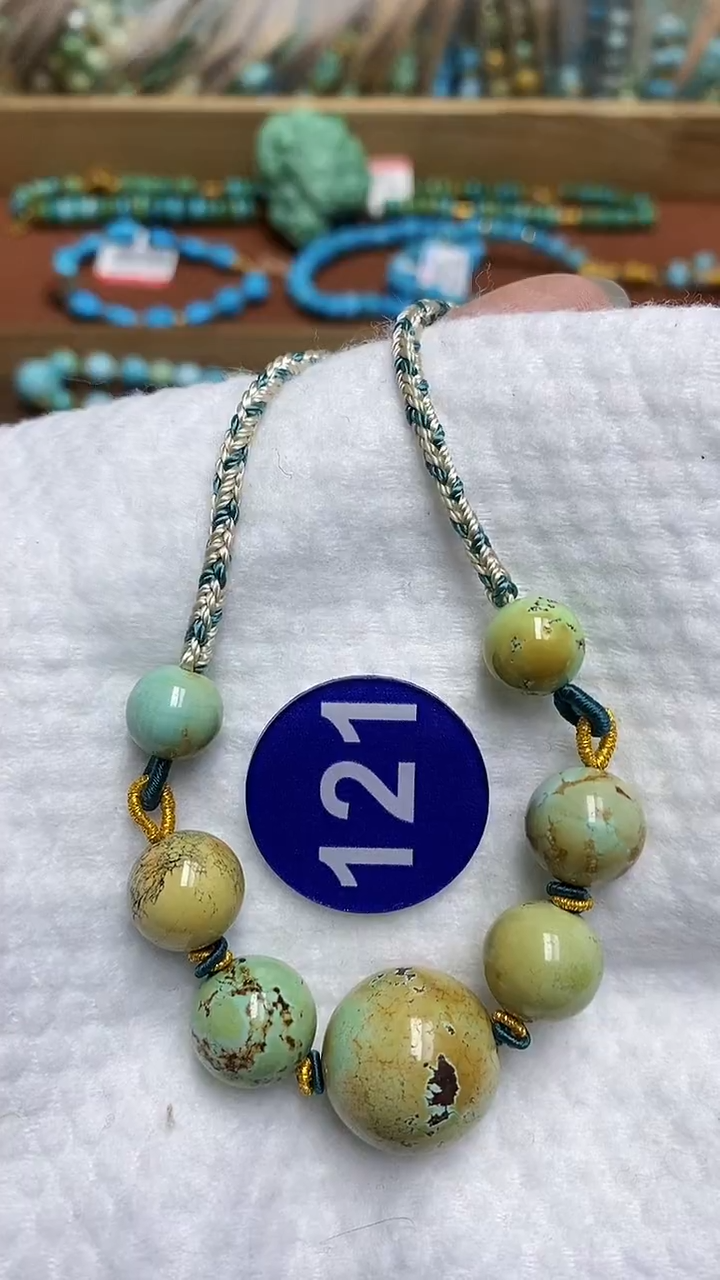 【闪购商品】绿松石项链未镶嵌121