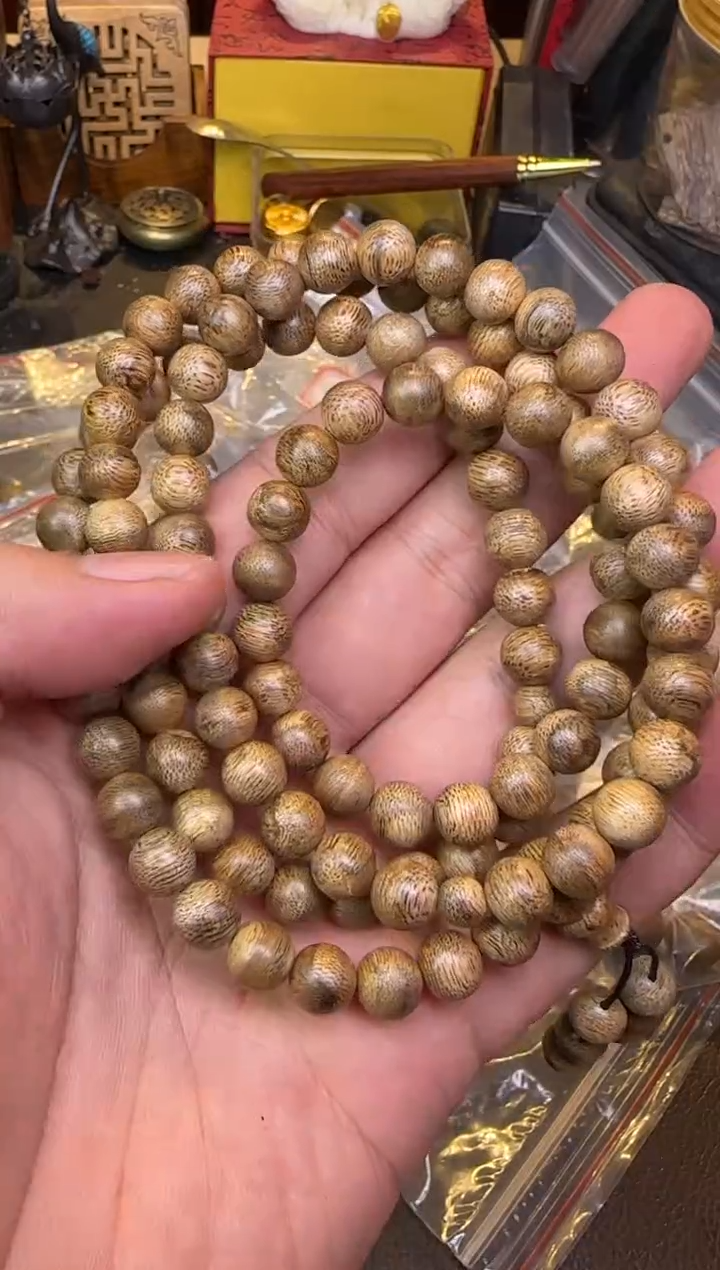 手串沉香8mm多圈多样性发其一