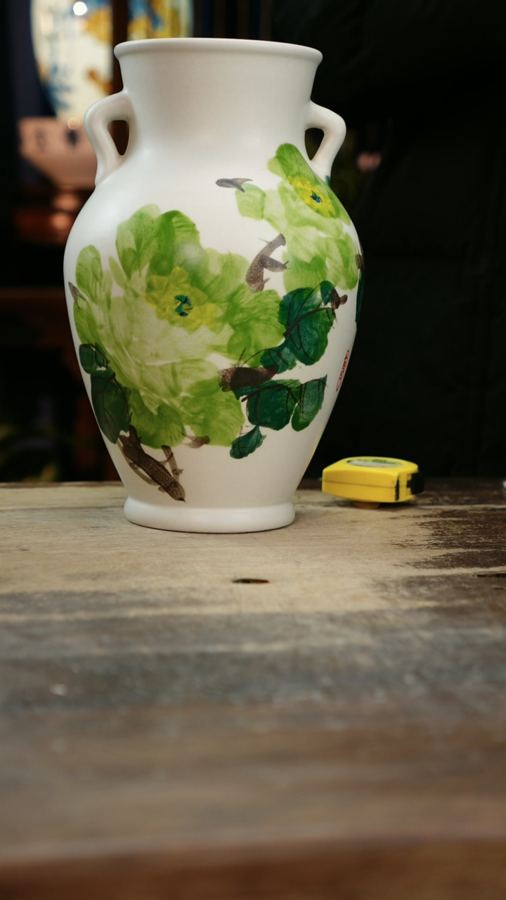 【闪购商品】瓷片景德镇纯手工釉下彩精品花瓶