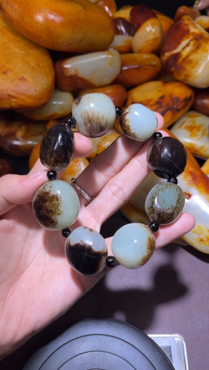 和田玉（子料）未镶嵌颈饰YL-WW-5.11-10多样性发货