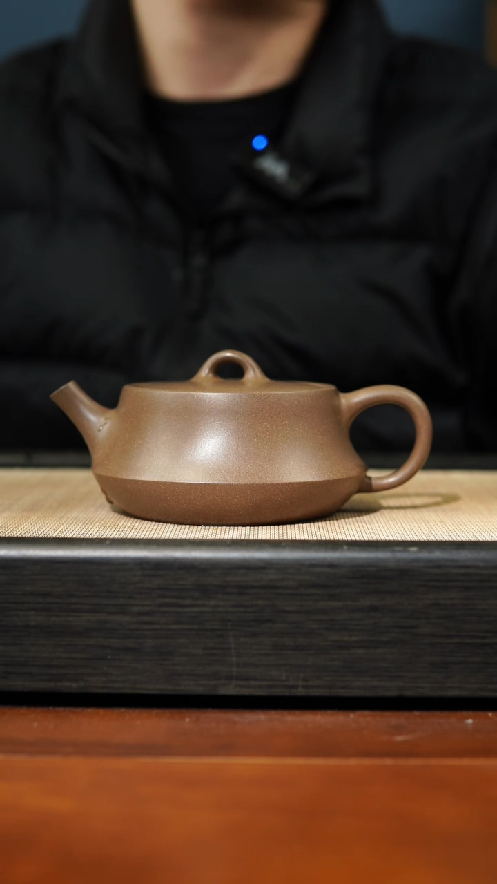 【闪购商品】紫砂茶壶青段柱础，220cc