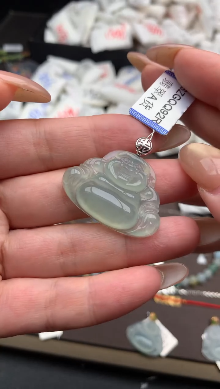 【闪购商品】翡翠颈饰18K金镶嵌—