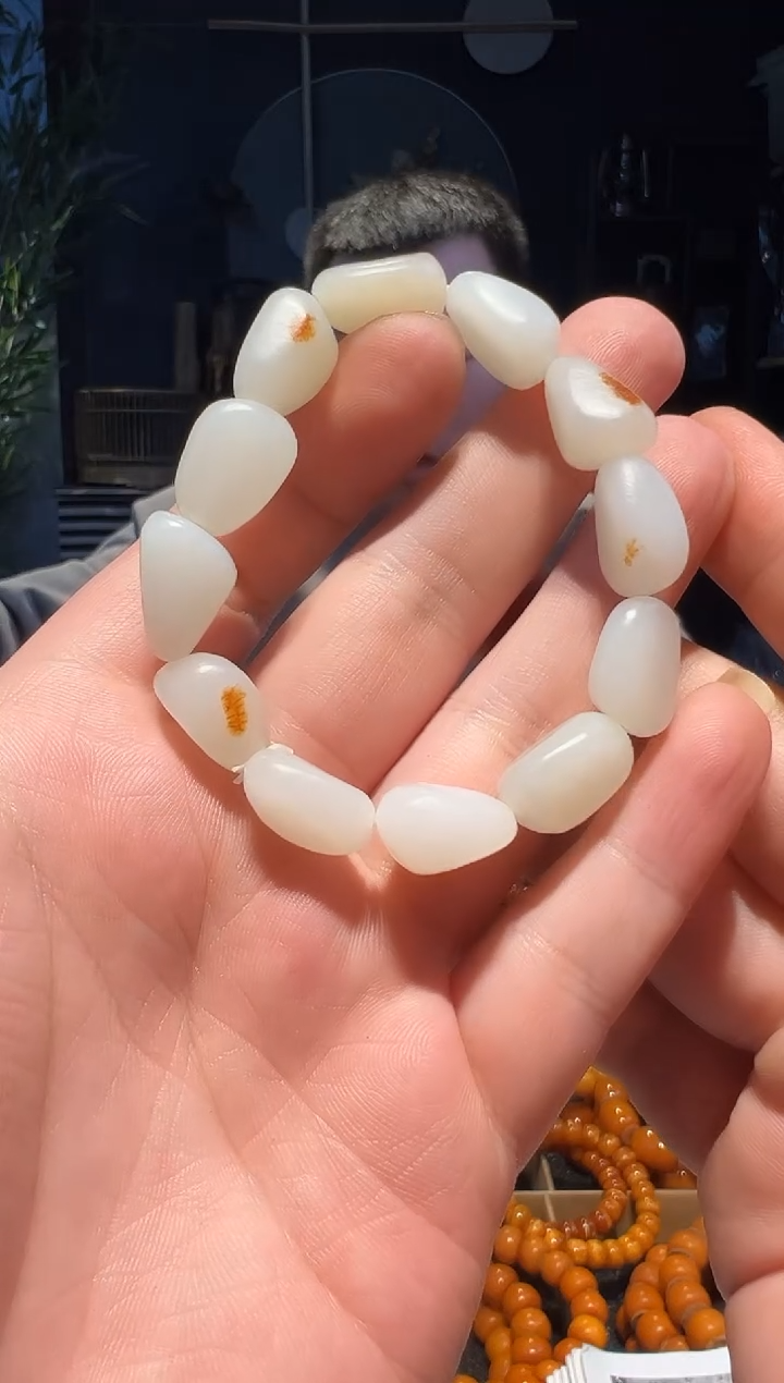 【闪购商品】和田玉手串未镶嵌原石(小)