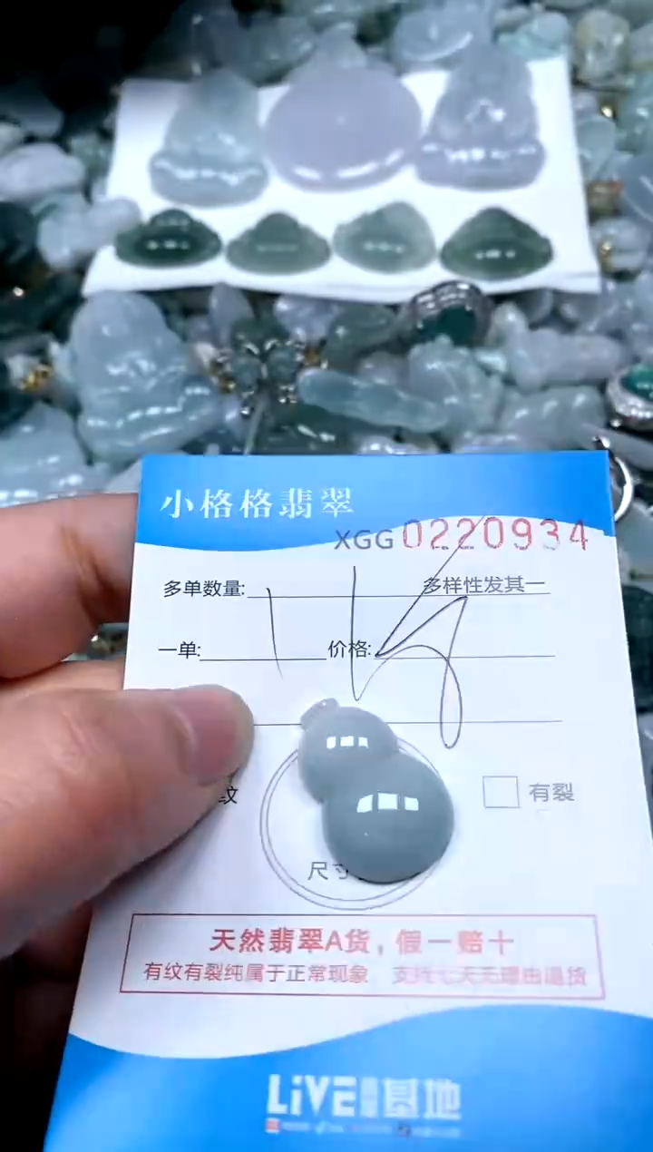 【闪购商品】翡翠颈饰未镶嵌闪购商品0220934