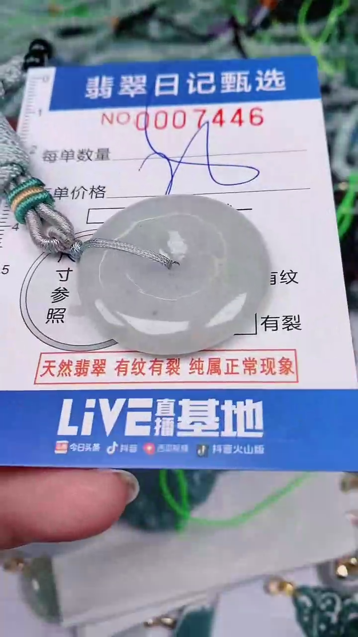【闪购商品】翡翠颈饰未镶嵌00007446