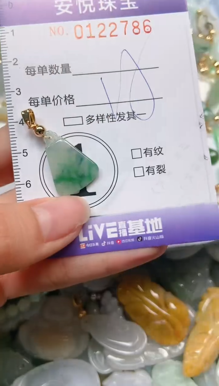 【闪购商品】翡翠颈饰未镶嵌闪购0122786