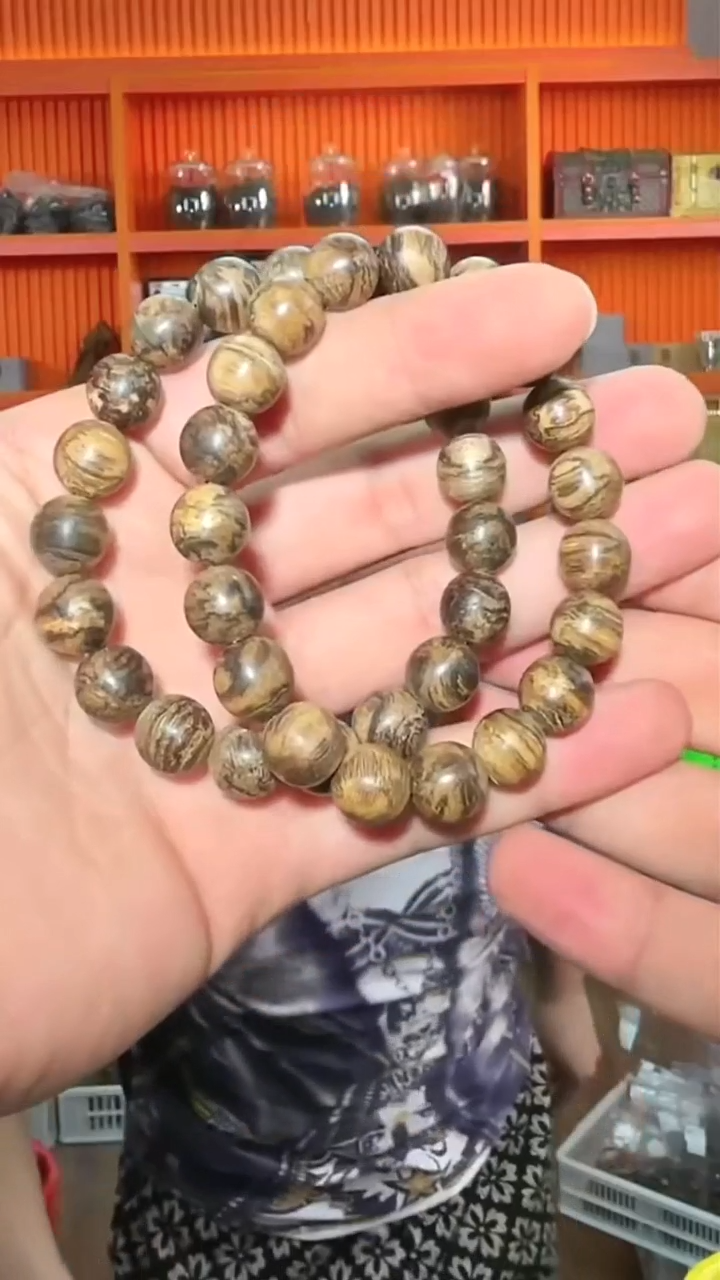 沉香手串88号单圈12g1.1多样性发一