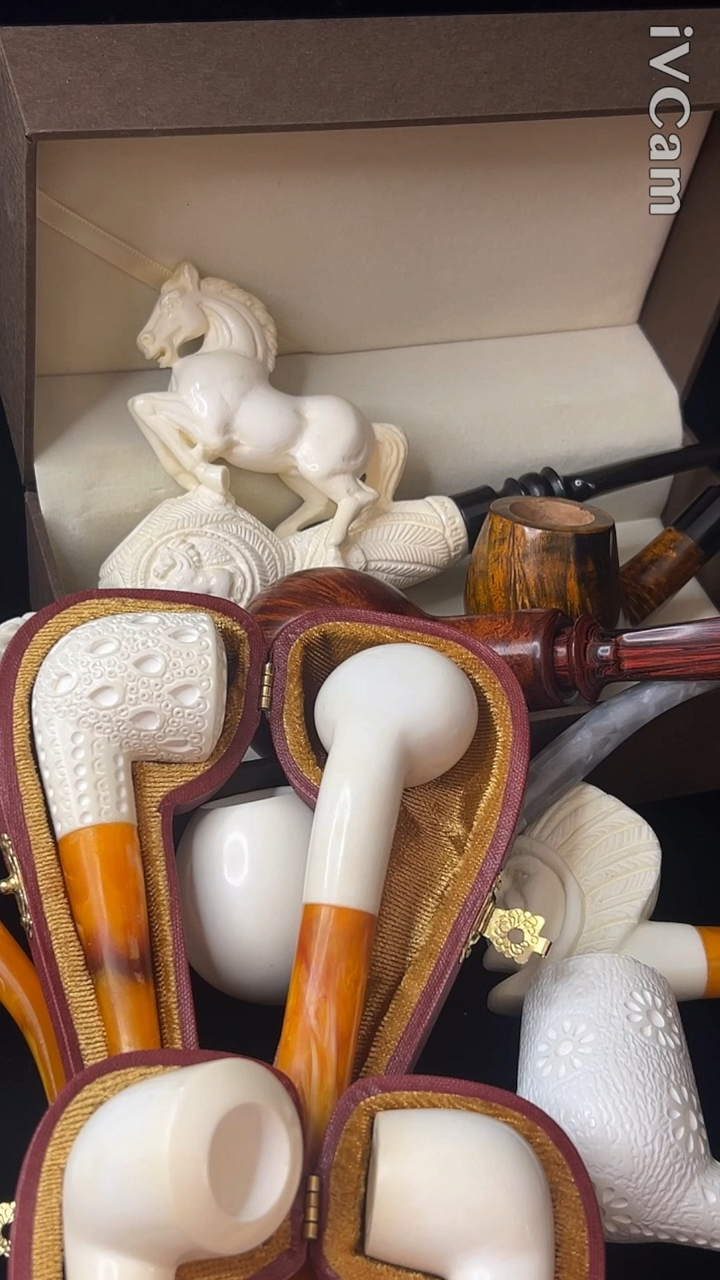 狂****饭小刘纯手工制作烟斗