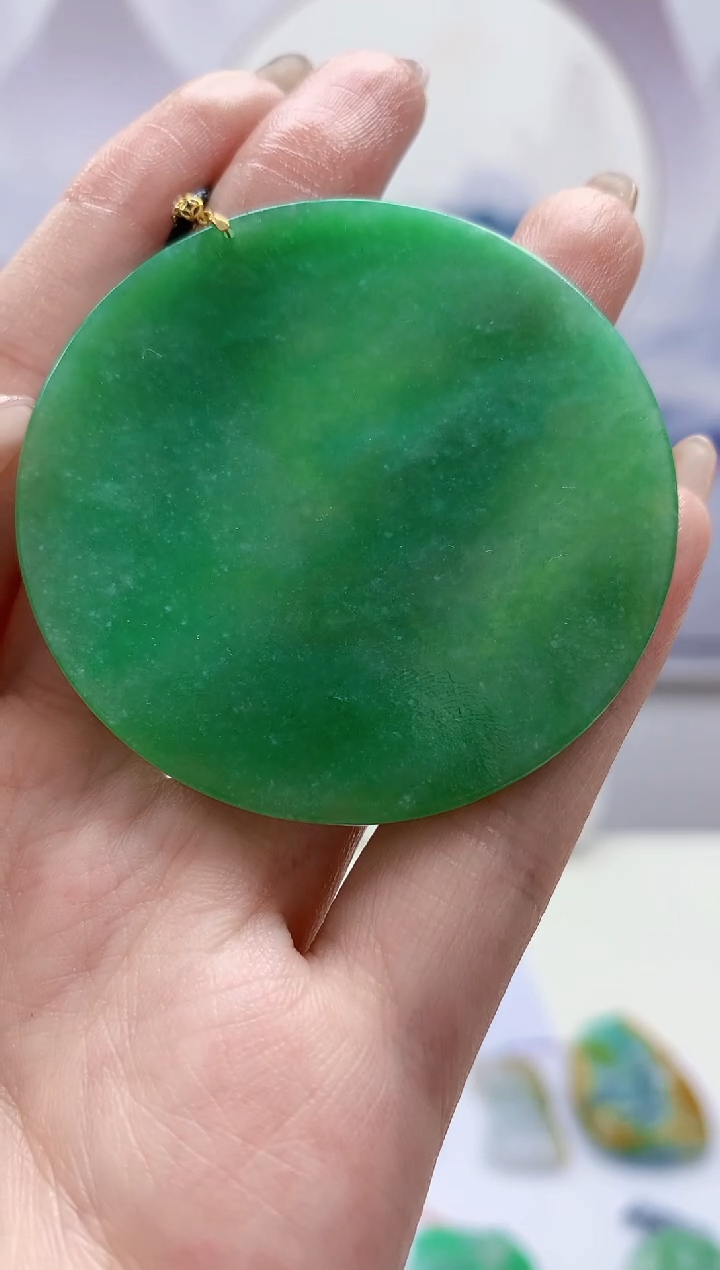 【闪购商品】定制翡翠未镶嵌4925jw-毛货挂件99