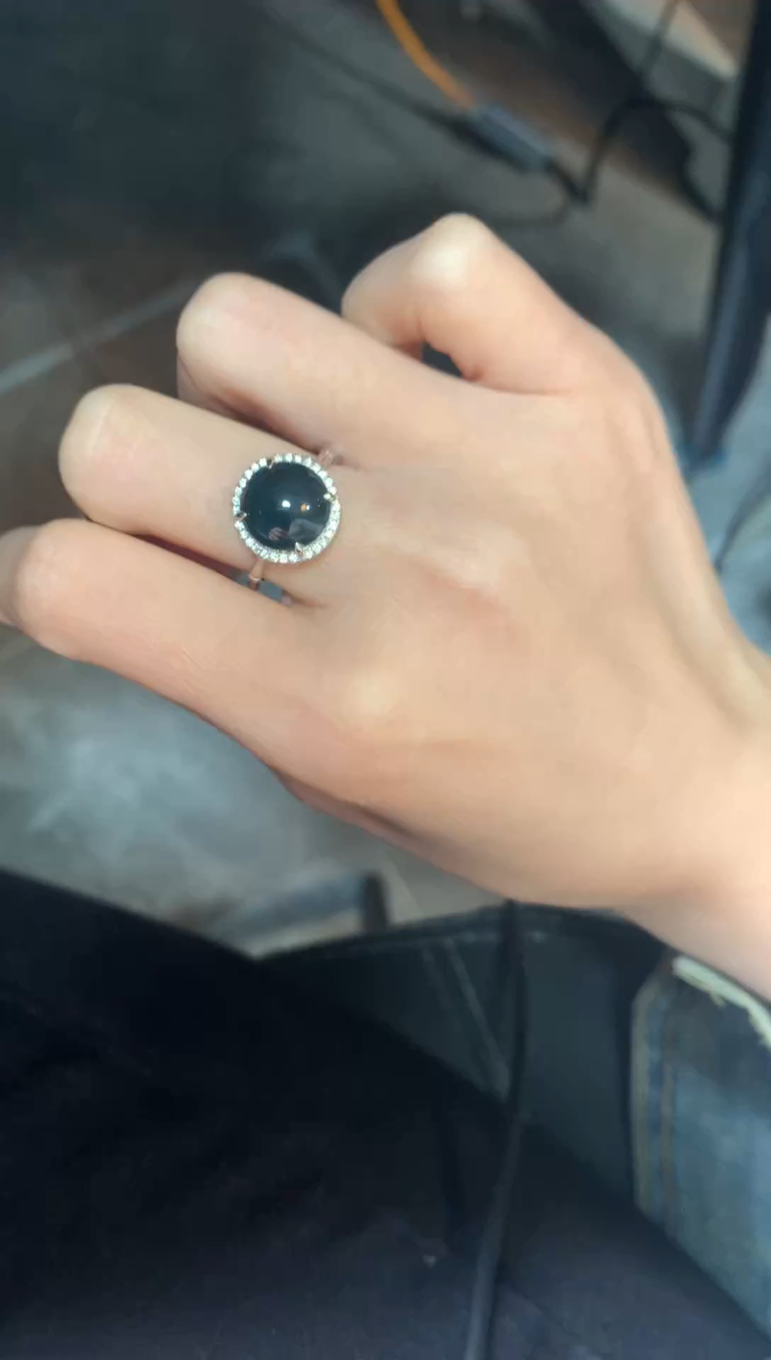 【闪购商品】翡翠戒指银S925镶嵌1111