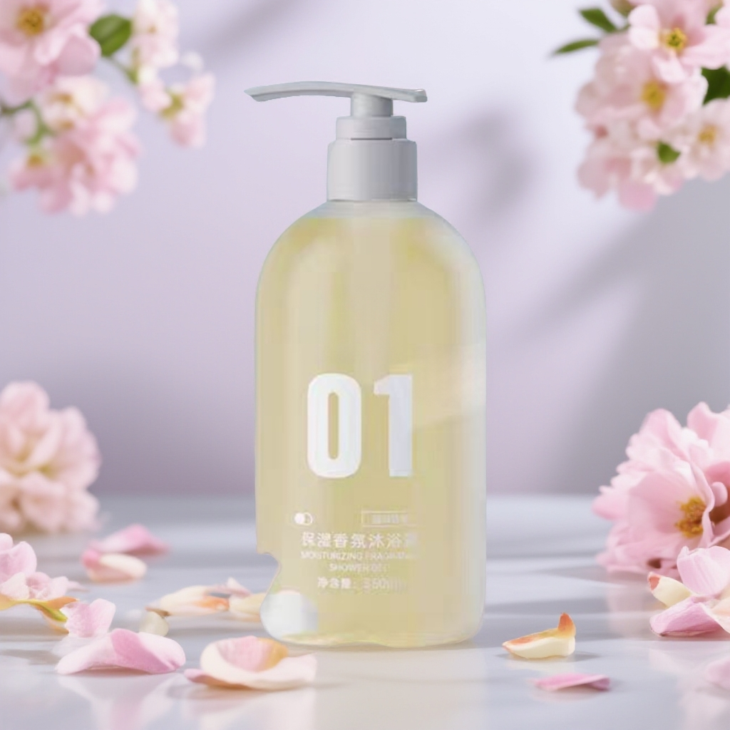 保湿清洁香氛沐浴露