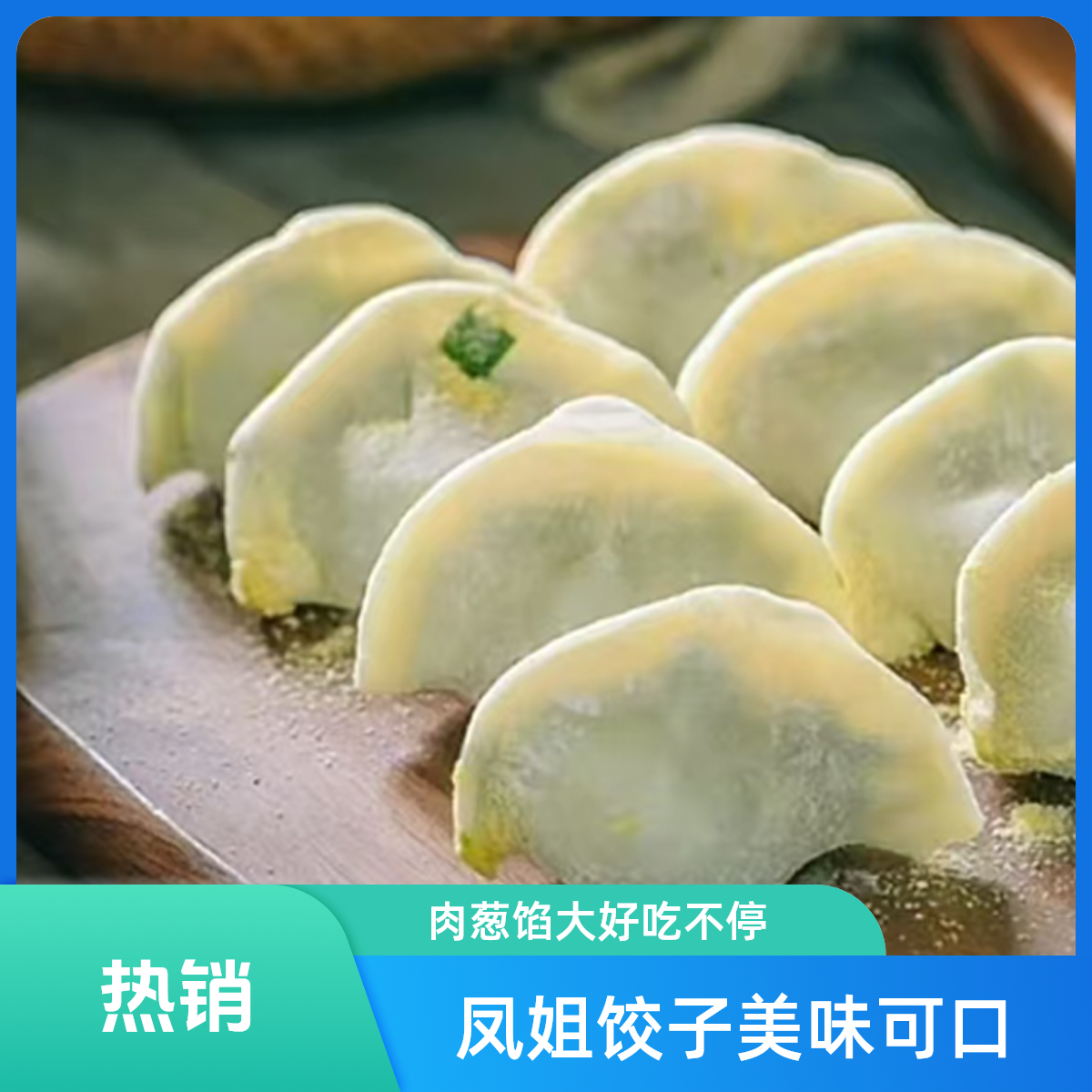 猪肉酸菜馅饺子 约450g 小凤手工现包新鲜美味
