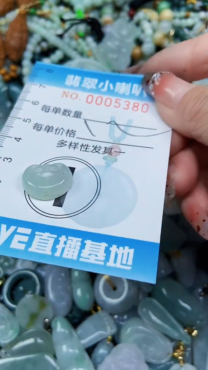 【闪购商品】翡翠颈饰未镶嵌闪购0005380多样性发其一