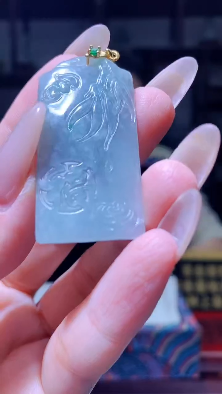 颈饰未镶嵌翡翠11.15天然翡翠A货03（商品多样性发其一）