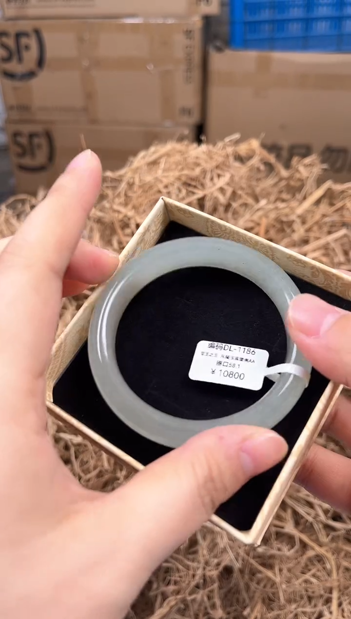 未镶嵌手镯石英质玉编码DL1186