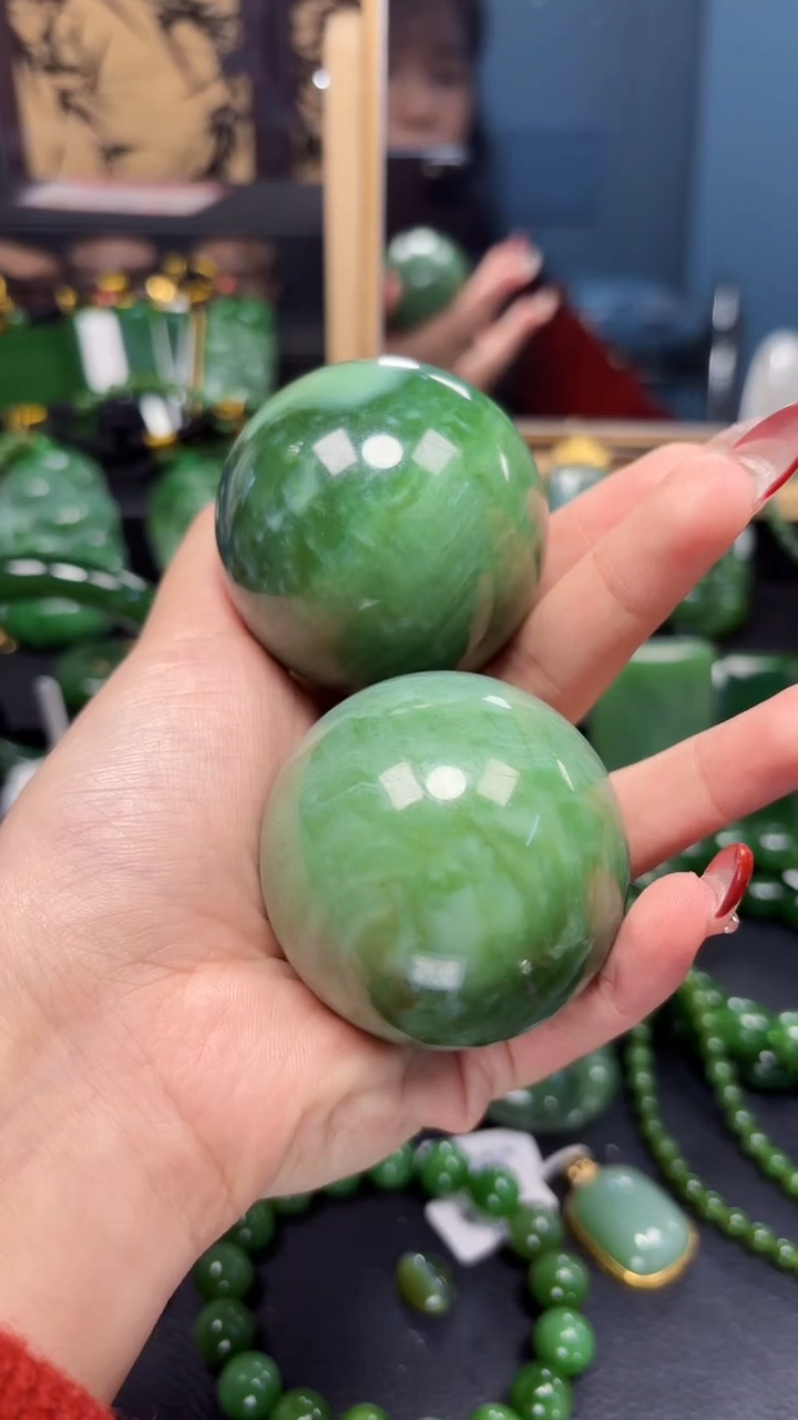 【闪购商品】和田玉（碧玉）挂件未镶嵌1