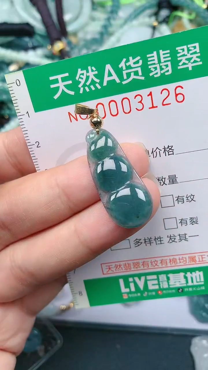 颈饰未镶嵌翡翠.0003126