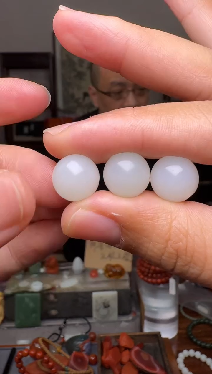 【闪购商品】和田玉挂件未镶嵌1989 俄料 单珠 多样性发其一