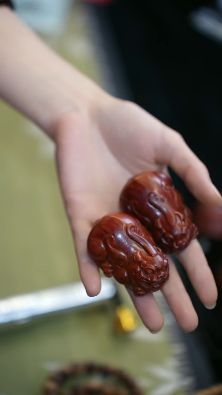 檀香紫檀（小叶紫檀）手串/手链小叶紫檀貔貅