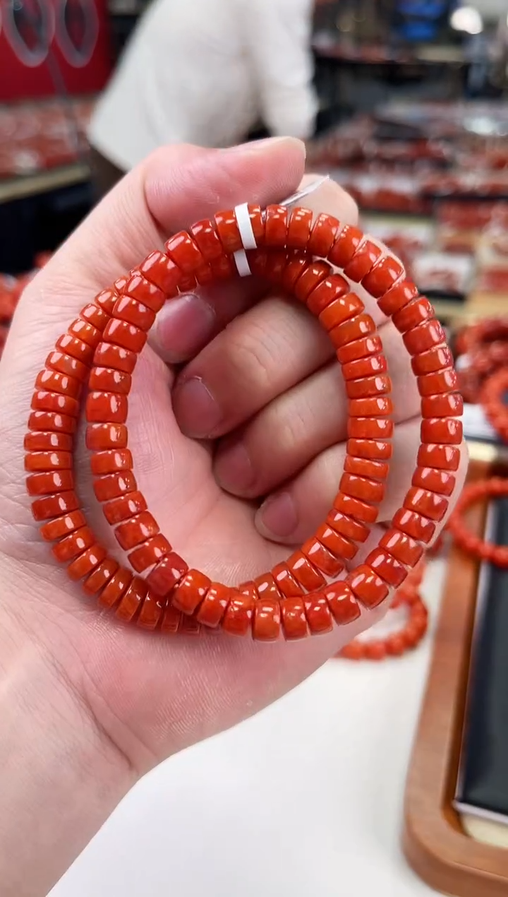 【闪购商品】南红玛瑙瓦西片片手串7+未镶嵌（多样式发其一）